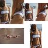 Elegant Womens Padded Bra Floral Swimsuit With Timeless Beach Bandage Bikini Style