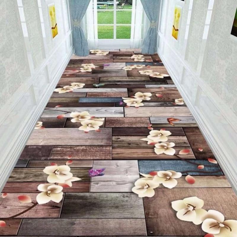 3D Carpet Living Room Carpet Bedroom Hall Entrance Hallway Mat Kitchen Non-slip Carpet