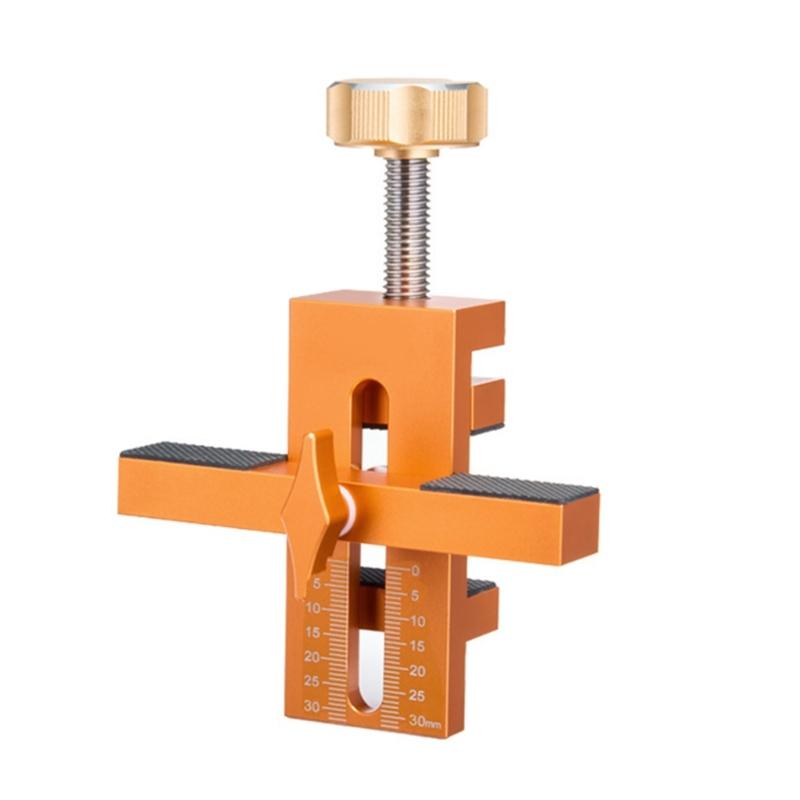 Cabinet Door Installation Positioner Aluminum Cabinet Hardware Jigs Adjustable Locator Clamping Tool for Cabinet Doors 1