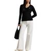 Polo Ralph Lauren Cable Knit Cotton V-Neck Sweater Women sweaters 211971870-002