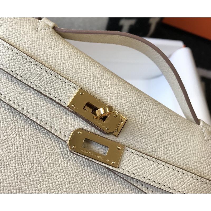 Nuova borsa da donna in vera pelle, mini generazione, alla moda, portatile, con palmo in pelle bovina di primo strato, 22 cm