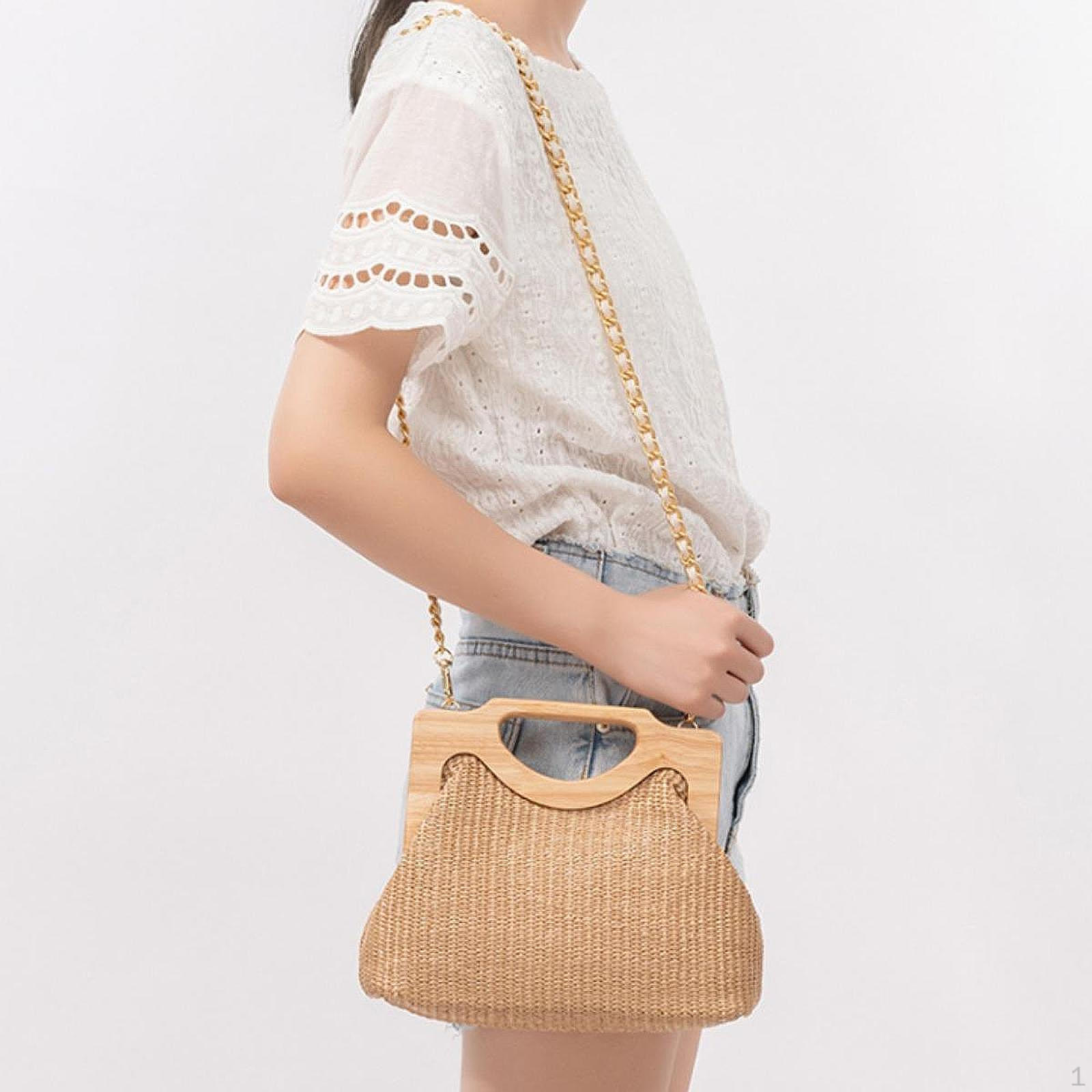 

Women Shoulder Bag Casual Chain Female Tote for Birthday Travel Street хаки