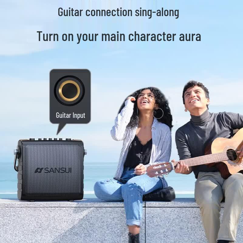 SANSUI G1 Outdoor Karaoke Bluetooth Speaker (CN version)