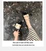 Summer French Retro Platform Chunky Heel Mary Jane Loafers for Women