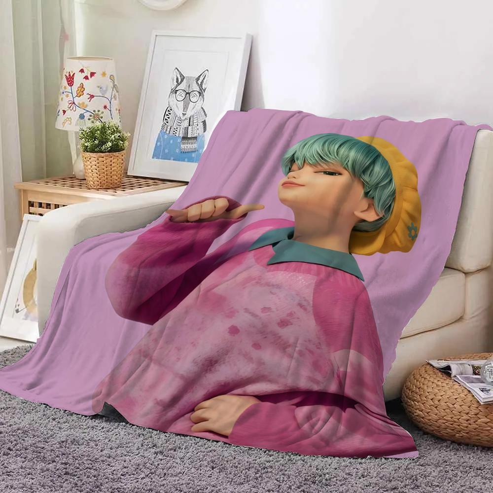 KPop Demon Hunters Symphony animation on the blanket: the intertwined beauty of characters and scenes keeps warm and warm