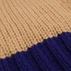 Prada [Domestic Regular] P25G51 S191 Cashmere Logo Design Knit Tops 40 Beige / blueUsed