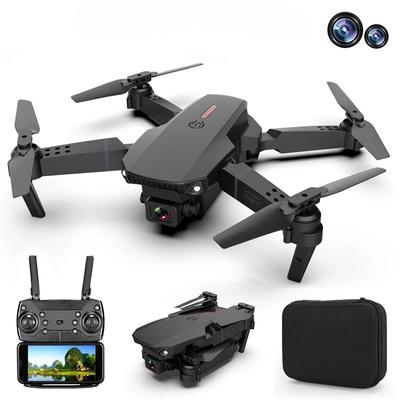 E88 RC Drone Wifi Doppia Fotocamera Smart FPV Quadcopter Grandangolo Selfie Camera Pieghevole Giocattolo Regalo per Bambini
