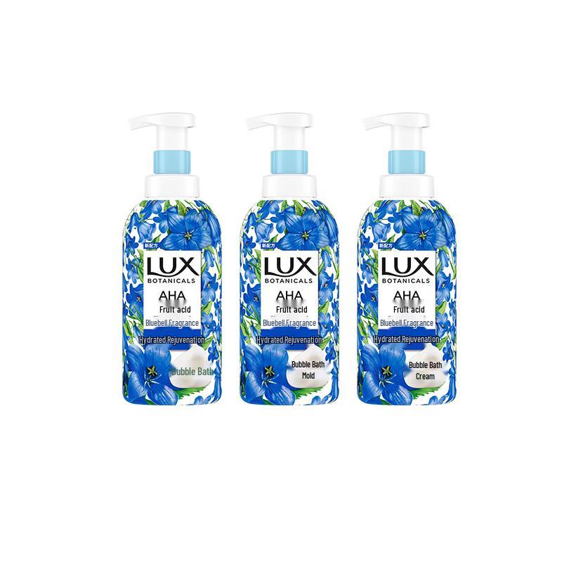 Lux Plant Essence Blue Campanula Scented Bubble Shower Gel 3-Pack