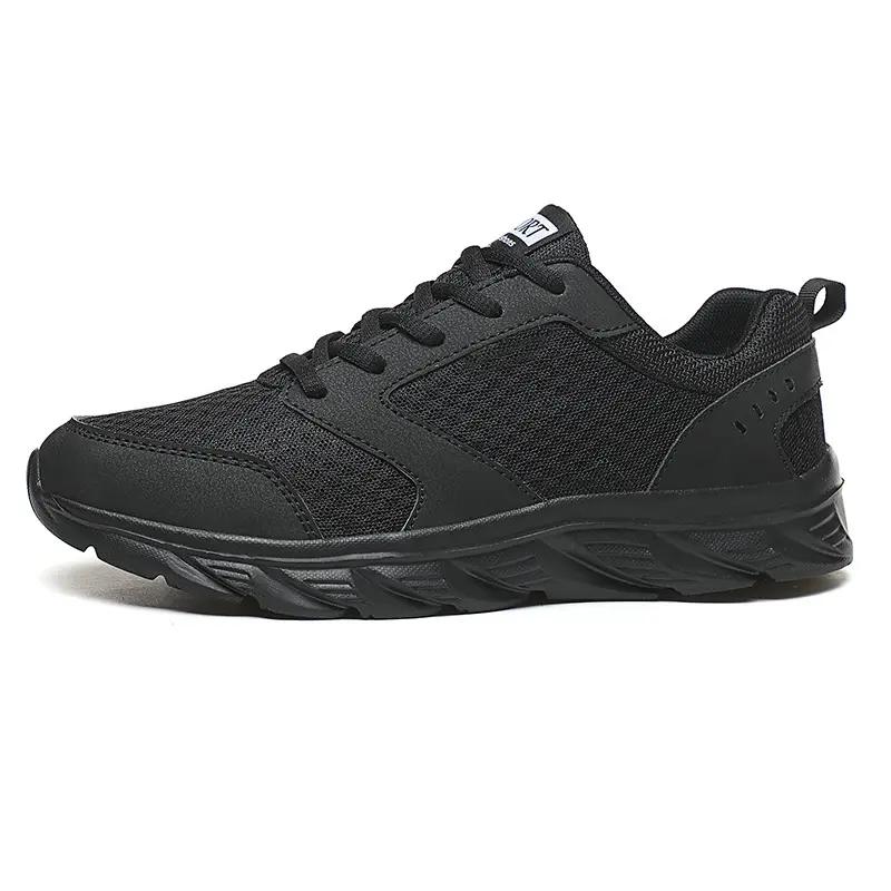 Black Shoes Sports Mesh Breathable Casual Shoes