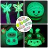 50g/roll DIY Hand  Craft Glowing Yarn Glow In The Dark Knitted Yarn  For Sweater Hat Carpet