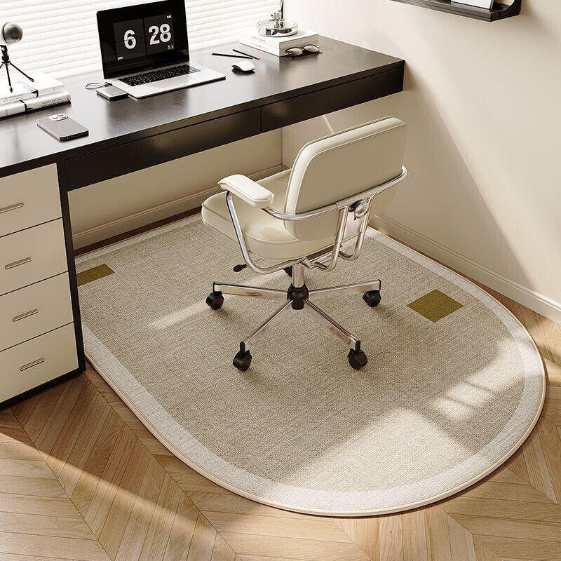 Anti-slip Carpet for E-sports Swivel Chair Study Offices Floor Cushion Foot Mat Fashion Carpet Irregular Living Room Decoration