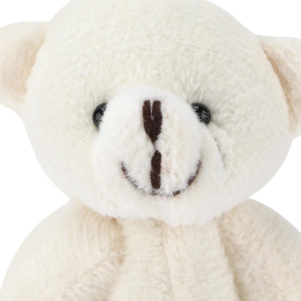 12 Mini Teddy Bear Plush Toys, Stuffed Animals for Birthdays, Cakes, Wedding Decorations, Party Favors, Bag Charms, DIY Accessories