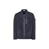 FW22 Solid Color Loose Fit Stand Collar Jacket Men Jacket Blue 7715Q0519-V0020