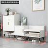 Modern Light Luxury Shoe Rack Integrated Household Large-capacity Shoe Cabinet Shoes Stool Storage Locker
