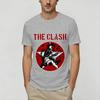 Unisexs Vintage The Clash T Shirts 100 Cotton Clothing Funny Short Sleeve Round Neck Tees Plus Size TShirt
