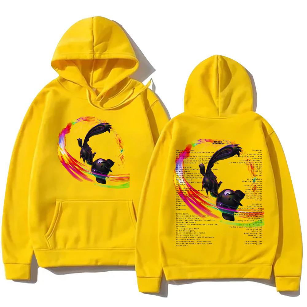 Chase Atlantic Facedown Hoodies New Harajuku Aesthetic Clothing Women Men Hip Hop Gothic Long Sleeve Sweatshirts Casual Pullover