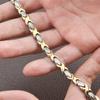 Hot Selling Accessories Korean Version Fashion Stainless Steel Magnet Men's Bracelet Stainless Steel Bracelet Magnetic Suction Design