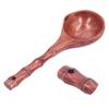Wooden Soup Spoon WearResistant Porridge Spoon Tablespoon with Hanging Hole for Home Kitchen