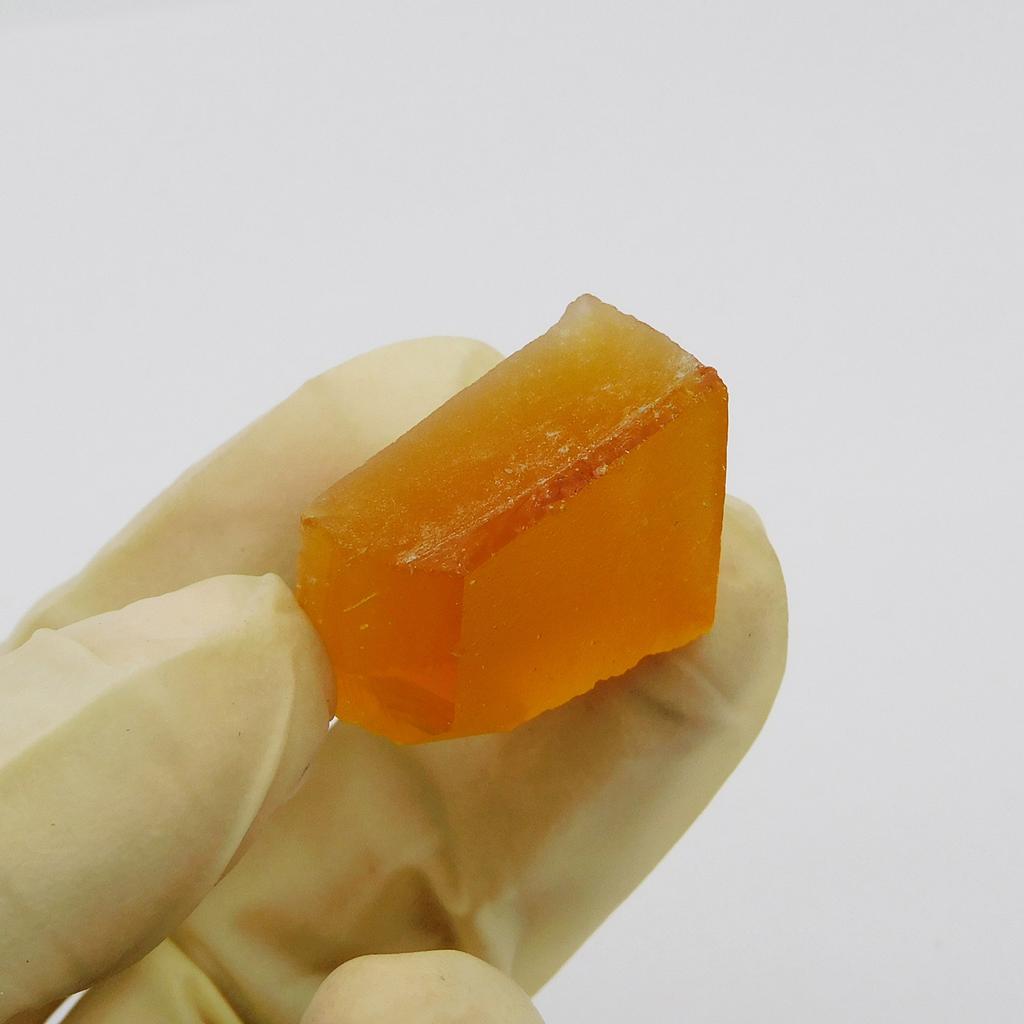 Orange Sapphire Rough 47.85 Ct Natural Earth Mined CERTIFIED Loose Gemstone P-240-Sa