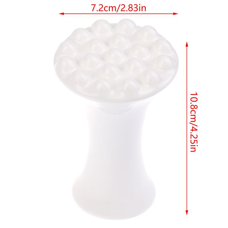 White Ceramic Gua Sha For Face Body Massage Tool Body Guasha Board For Relief Massage Face Lift Gua Sha Massager