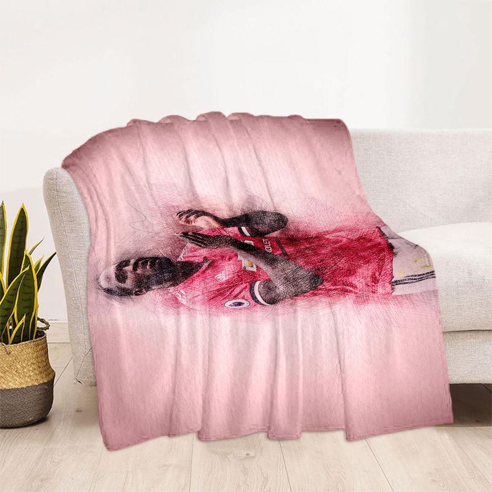 Luaku's Celebration Moment Blanket Soft Warm Cozy Perfect for Picnics Office Chair Bedding Four Seasons Universal Modern Style