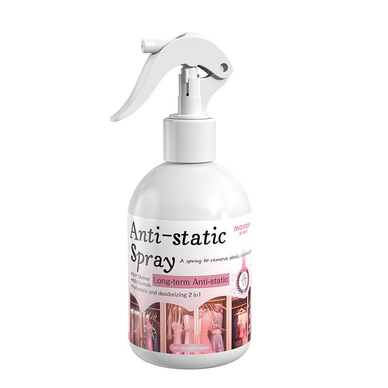 Anti-Static Wrinkle-Reducing Spray with Long-Lasting Fragrance for Clothes and Hair