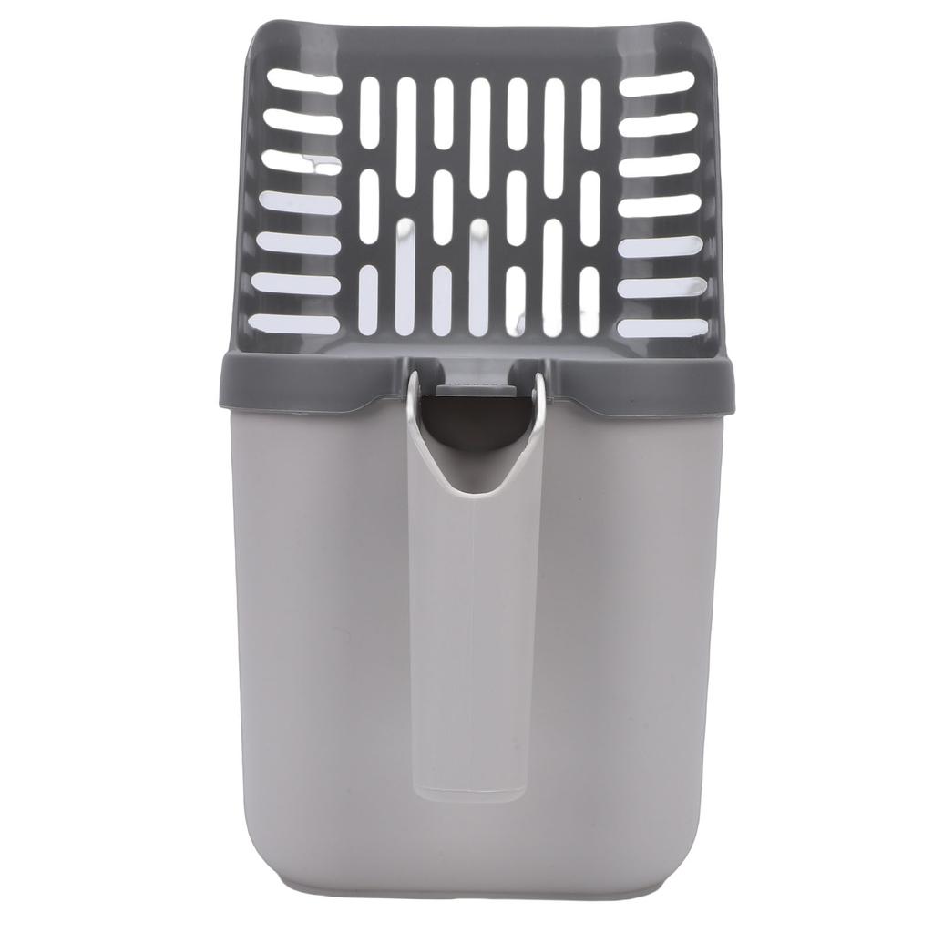 Integrated Cat Litter Scoop with Waste Can and Trash Bag Large Capacity Detachable Cat Litter Shovel