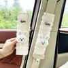 Rabbit Bear Rabbit Seat Belt Bear Car Seat Shoulder Cover  Car Accessories