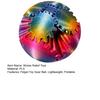 Rotating Gear Ball 3D Printed Decompression with Linked Gear Structure Stress Relief Toys Bright Colors Stress Gearsphere Fidget Toy