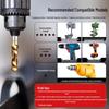 Hex Shank HSS Titanium Drill & Tap Combo Bit for Drilling, Tapping & Hole Cutting.