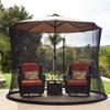 Bug Screen for Outdoor Patio Table Over The Umbrella Cover Net Netting