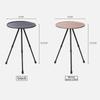Camping Folding Table Portable Foldable Outdoor Furniture Aluminum Alloy Fishing Desk Telescopic Adjustable Triangular for Home