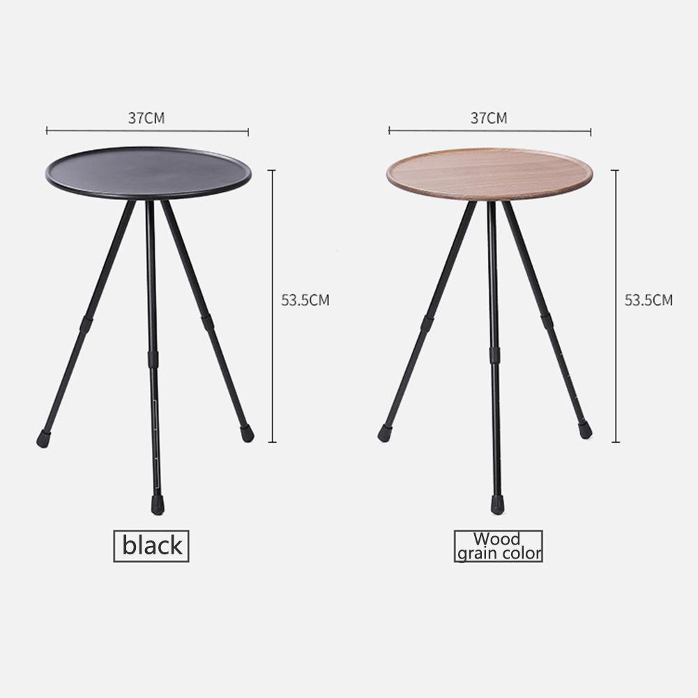Camping Folding Table Portable Foldable Outdoor Furniture Aluminum Alloy Fishing Desk Telescopic Adjustable Triangular for Home