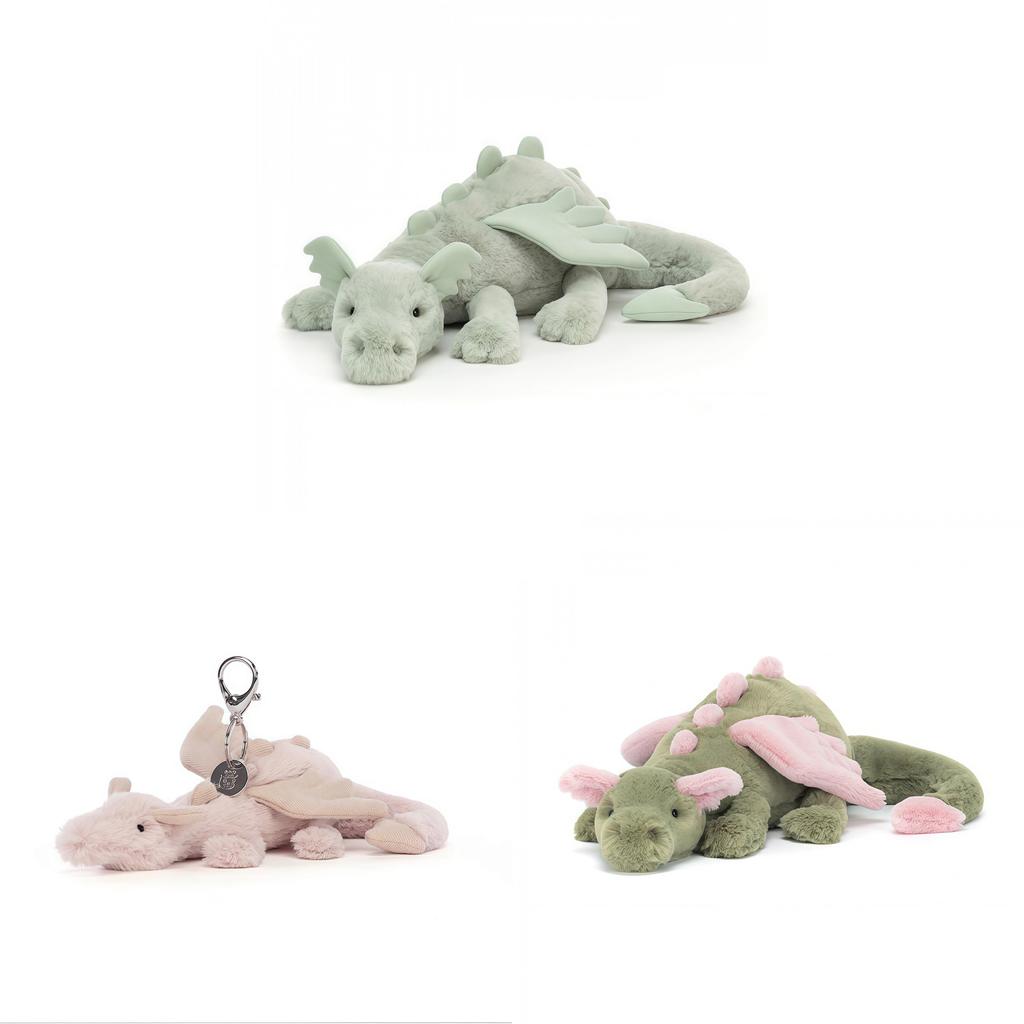 Flying Dragon Plush Toy With Crystal Super Soft Fabric For Kids And Collectors