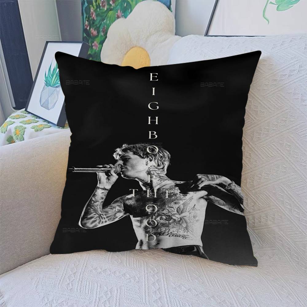 The-Neighbourhood Top Music Albums Cushion Cover Pillow Cover Decor Pillowcase Printed Cushion Case for Couch