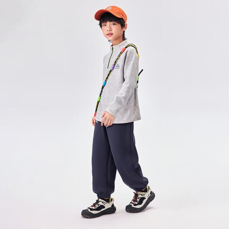 EBAER Kids Fleece-Lined Antibacterial Winter Sport Pants 140