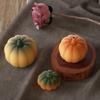 Pumpkin Shaped Candle Mold Gypsum Ornament Mould Home Decoration Molds Handmade Jewelry for Aromatherapys Enthusiasts