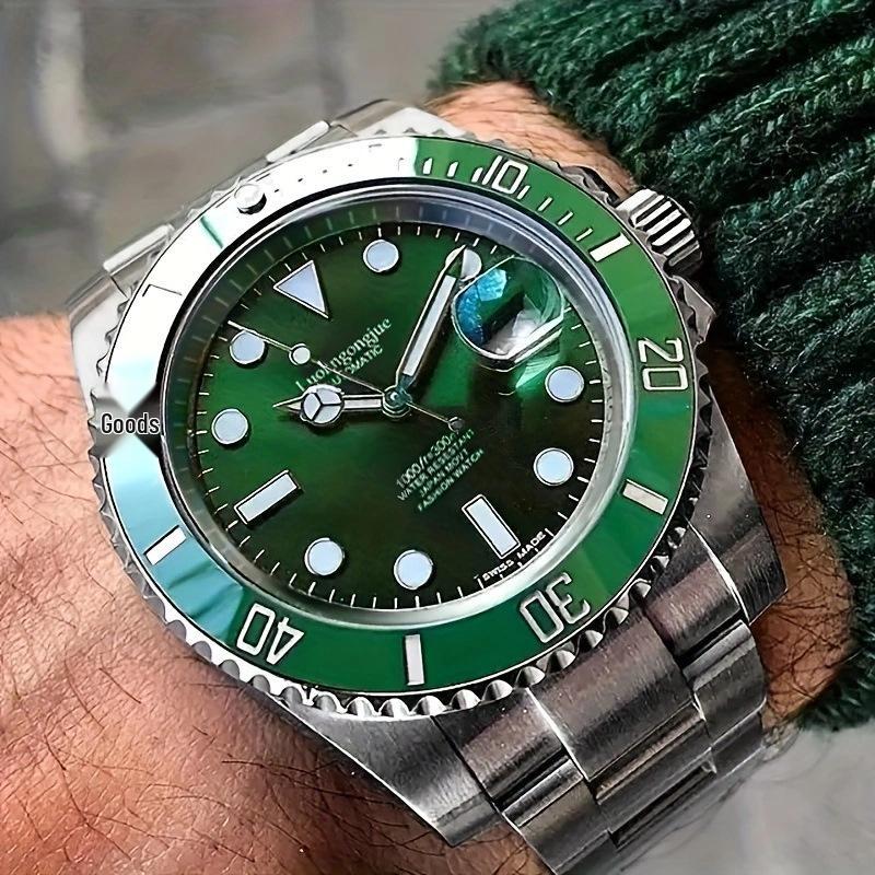 

Герцог Лотарингский 1950 Морской призрак Мужские автоматические механические часы с календарем