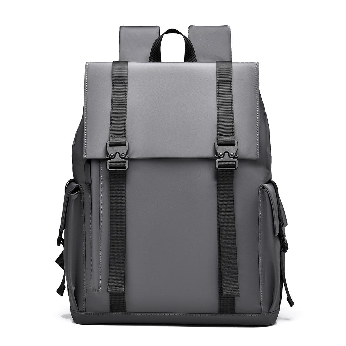 

Men s Casual Backpack for High School Junior High School Students Schoolbag for Men s Business Commuting Multi-function Computer Backpack серый
