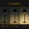 Metal Nordic Style Wrought Iron Table  Lamp Touch Dimming Eye Protective Bar Living Room Bedroom