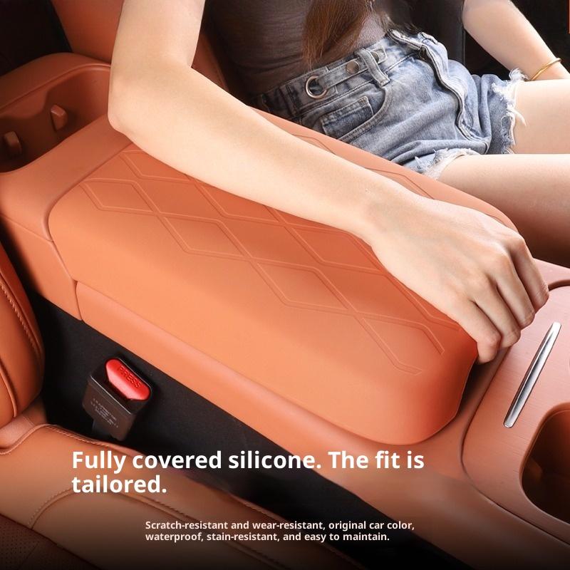 For Leapmotor C16/C10 Car Interior Decoration Modification Armrest Box Protective Cover Silicone Full Wrap Central