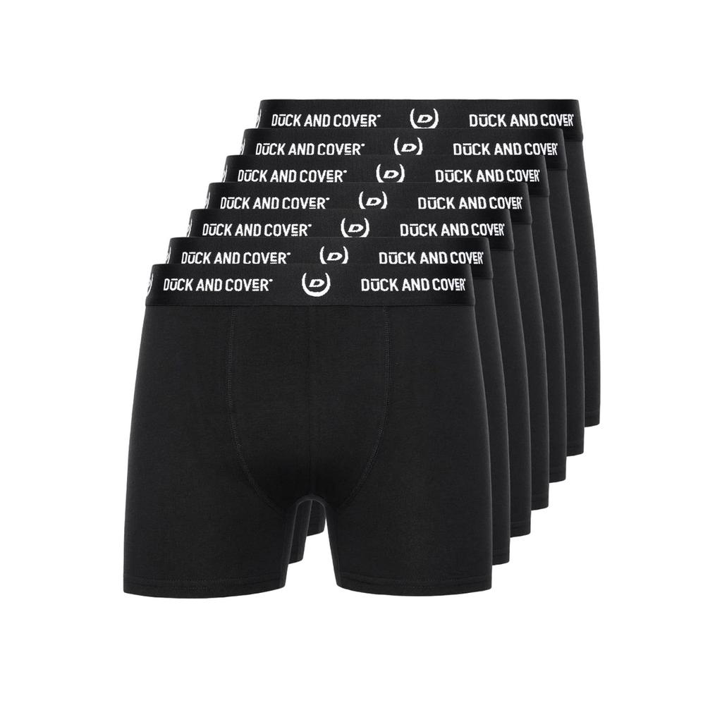 Duck and Cover Mens Anvilli Boxer Shorts (Pack of 7)