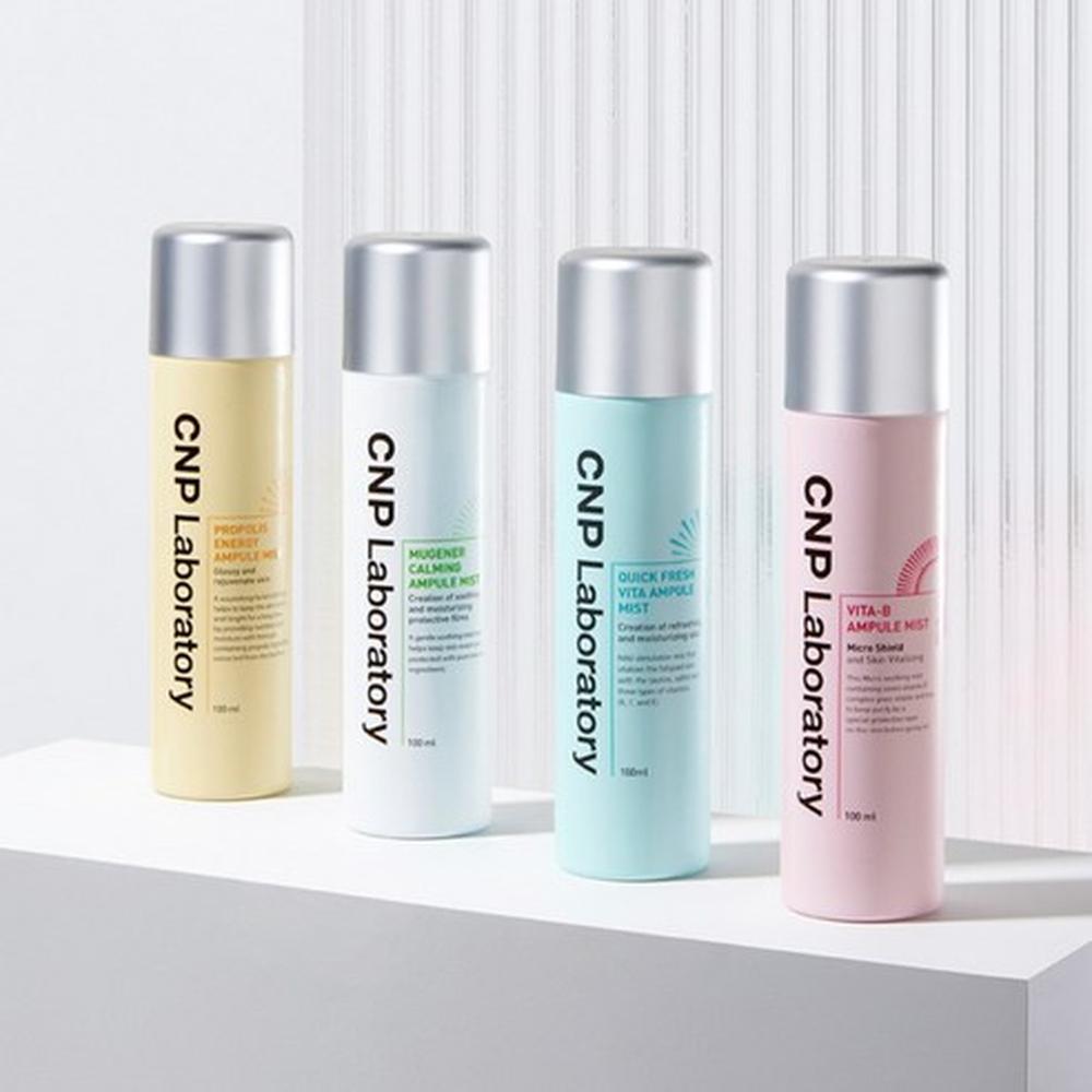 CNP LABORATORY Mugener Calming Ampule Mist 100ml – Soothing & Redness Care, Korean
