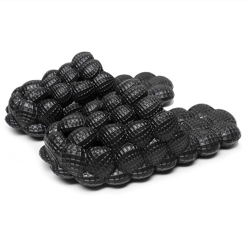 Summer Stepping On Shit Feeling Peanut Slippers EVA Non-slip Home Massage Foot Bathroom Bath Men and Women Sandals