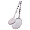 Heat Resistant Oil Separator Spoon Stainless Steel Fried Food Strainer Food Clip  Snack