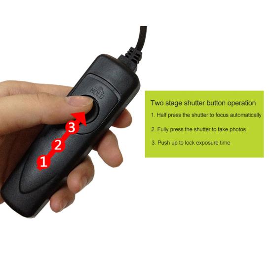 MC-DC2 Camera Remote Shutter Release Cord Cable for Nikon D750 DF D610 D7200