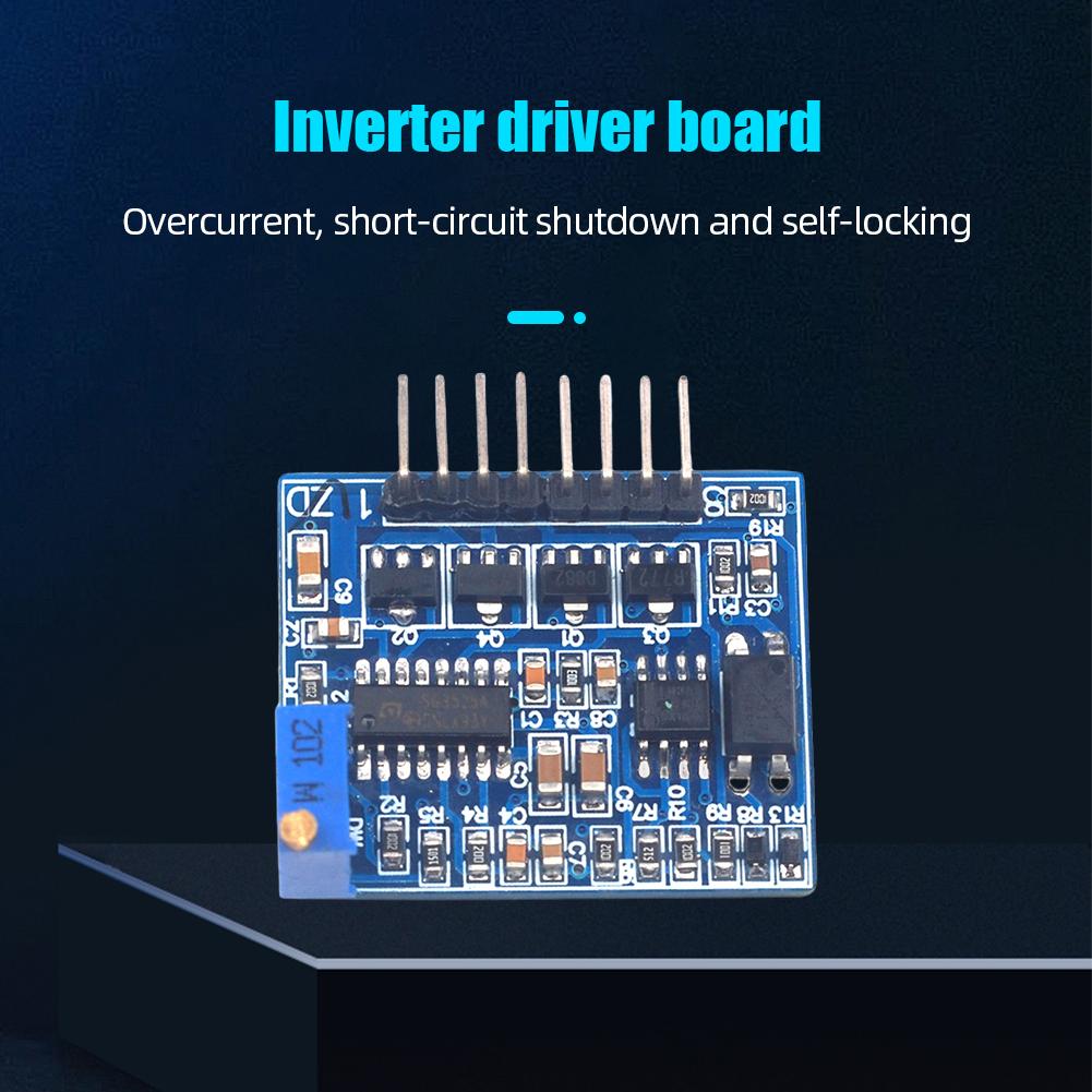 SG3525 LM358 Inverter Drive Plate Frequency Adjustable Mixer Preamp Drive Module 12V-24V 1A High-Frequency High Current