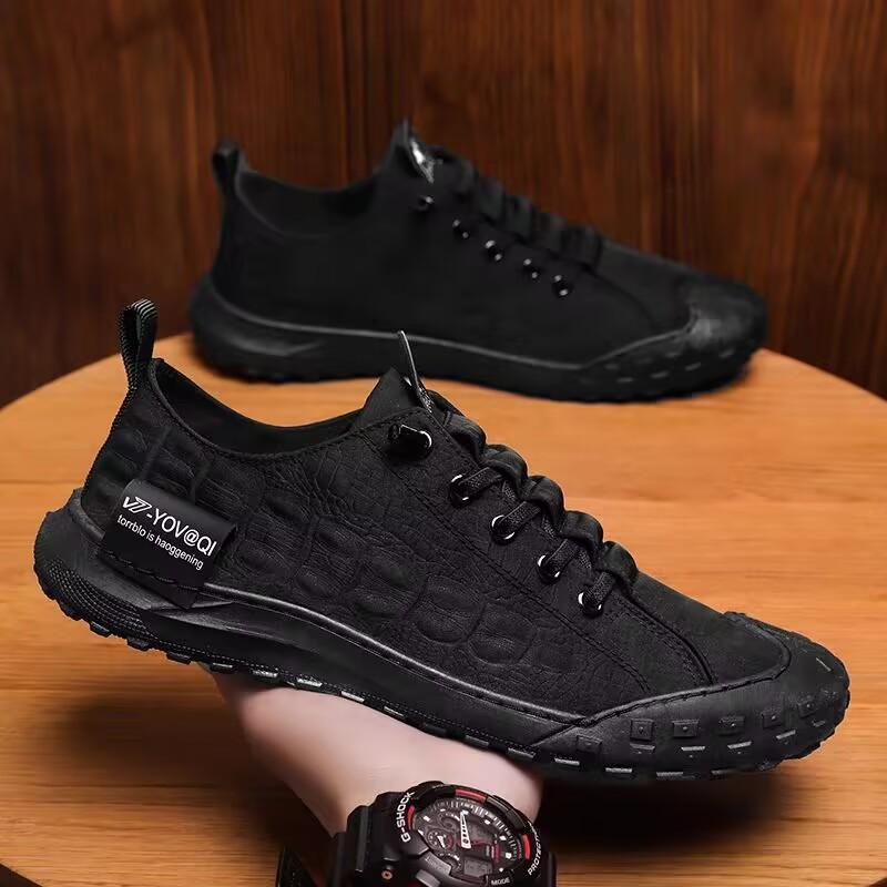 Canvas shoes men's spring men's work cloth shoes breathable non-slip cloth shoes men's soft baseplate shoes men's shoes men's