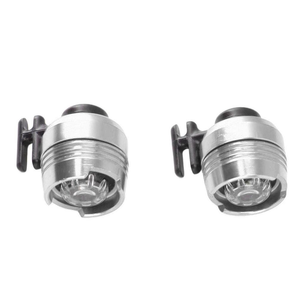 2 Stk. Schuhe Scheinwerfer 3 Beleuchtungsmodi IPX5 Wasserabweisend Aluminiumlegierung Leichtgewichtsschuhe