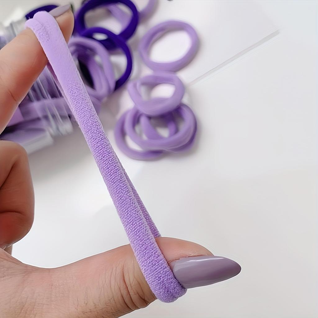 50pcs Women's Casual Hair Bands, Anti-slip, Suitable for Daily Hair Accessories, Gym Hair Bands, and Multi-functional Hair Bands